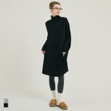 1枚でサマになる、タートルニットワンピース | coca | 詳細画像1 