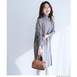 1枚でサマになる、タートルニットワンピース | coca | 詳細画像18 