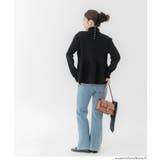 ボトルネックバックパールニット | coca | 詳細画像11