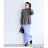 ボトルネックバックパールニット | coca | 詳細画像14