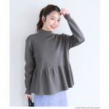 ボトルネックバックパールニット | coca | 詳細画像15