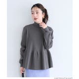 ボトルネックバックパールニット | coca | 詳細画像17