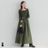 ニットドッキングワンピース | coca | 詳細画像1 