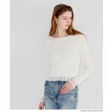 ［White］ | ドッキングニットトップス | coca