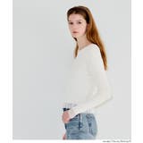 ドッキングニットトップス | coca | 詳細画像8 