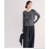 チュールドッキングリブニット | coca | 詳細画像19 