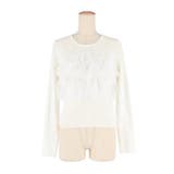 チュールドッキングリブニット | coca | 詳細画像2 