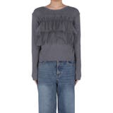 チュールドッキングリブニット | coca | 詳細画像4 