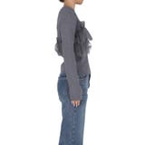 チュールドッキングリブニット | coca | 詳細画像5 