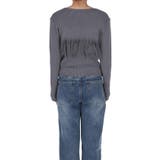 チュールドッキングリブニット | coca | 詳細画像6 