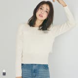 チュールドッキングリブニット | coca | 詳細画像1 