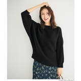 太リブボートネックドルマンニット | coca | 詳細画像13 
