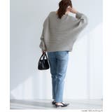 太リブボートネックドルマンニット | coca | 詳細画像18 