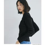 スクエアニットボタントップス レディース | coca | 詳細画像15