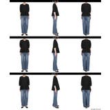 バックパールペプラムニットトップス | coca | 詳細画像19 