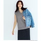 ニットVネックベスト | coca | 詳細画像11 