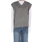 ニットVネックベスト | coca | 詳細画像4 