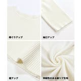 ラウンドヘムでこなれる、大人の五分丈ラウンドヘムニット | coca | 詳細画像19