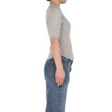 ラウンドヘムでこなれる、大人の五分丈ラウンドヘムニット | coca | 詳細画像5