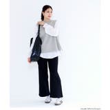 ニットベストセットブラウス | coca | 詳細画像9 