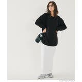 レギュラーオンスコットンサイドスリットビッグTシャツ | coca | 詳細画像23 