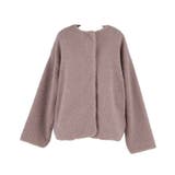 【洗える】マシンウォッシャブルボアブルゾン | coca | 詳細画像4 