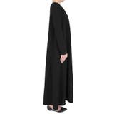 エンボス長袖Aラインワンピース | coca | 詳細画像7 