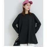 ［Black］ | エンボスAライントップス | coca