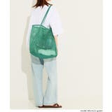 夏のレジャーに大活躍◎中身が見えるメッシュトートバッグ | coca | 詳細画像7 