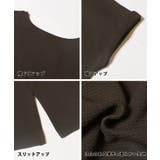 〈26ss新色登場〉エンボスボートネックワンピース【速乾・イージーケア】 | coca | 詳細画像17 
