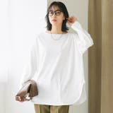 ＼26aw再入荷／レギュラーオンスコットンサイドスリットビッグTシャツ | coca | 詳細画像1 
