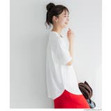 テールカットカレッジビッグTシャツ | coca | 詳細画像11 