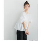 〈26ss新色登場〉パリフワバックリボンブラウス | coca | 詳細画像7 