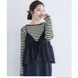 女性らしいシルエットで上品に魅せる、アンゴラタッチボートネックニットトップス | coca | 詳細画像21 