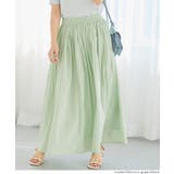 【26ss新色追加/着映え度120%!】鮮やかカラーコットンボイルスカート | coca | 詳細画像5