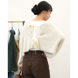 着こなし自在！リボンが可愛い2wayニットカーディガン | coca | 詳細画像20 