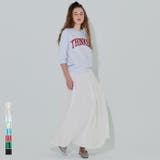 【26ss新色追加/着映え度120%！】鮮やかカラーコットンボイルスカート