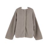 【洗える】マシンウォッシャブルボアブルゾン | coca | 詳細画像3 