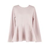 エンボス長袖裾フレアトップス | coca | 詳細画像5 