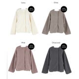 【洗える】マシンウォッシャブルボアブルゾン | coca | 詳細画像28 