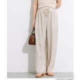 〈26ss新色登場〉セルフカット可◎スリムウェーブパンツ | coca | 詳細画像13 