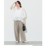 〈26ss新色登場〉セルフカット可◎スリムウェーブパンツ | coca | 詳細画像11 