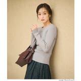 ＼26aw新色登場／軽量ニット クルーネックラウンドヘム【西山茉希様着用】 | coca | 詳細画像14 