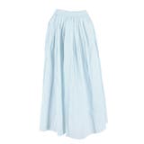 [Lt.Blue] | 【26ss新色追加/着映え度120%！】鮮やかカラーコットンボイルスカート | coca