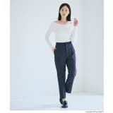 〈26ss新色登場〉360°美脚見えを叶える！3Dストレッチハイウエストパンツ | coca | 詳細画像32 