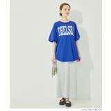 テールカットカレッジビッグTシャツ | coca | 詳細画像19 