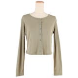 シアージョーゼットコンパクトカーディガン | coca | 詳細画像3 