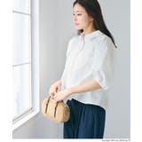 〈26ss新色登場〉パフスリーブフレアシャツ | coca | 詳細画像8 