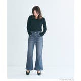 【26ss】ムーヴデニムフレアパンツ | coca | 詳細画像13