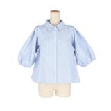 〈26ss新色登場〉パフスリーブフレアシャツ | coca | 詳細画像3 